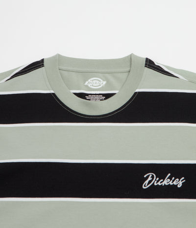 Dickies Embroidery Stripe T-Shirt - Jadeite