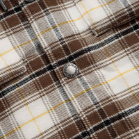 Dickies Eustis Hooded Flannel Shacket - Egret thumbnail