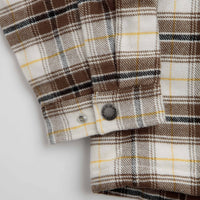 Dickies Eustis Hooded Flannel Shacket - Egret thumbnail