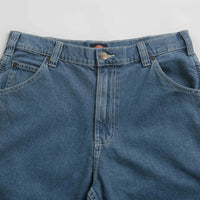 Dickies Garyville Denim Shorts in Classic Blue thumbnail