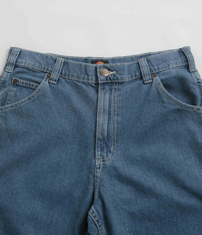 Dickies Garyville Denim Shorts in Classic Blue