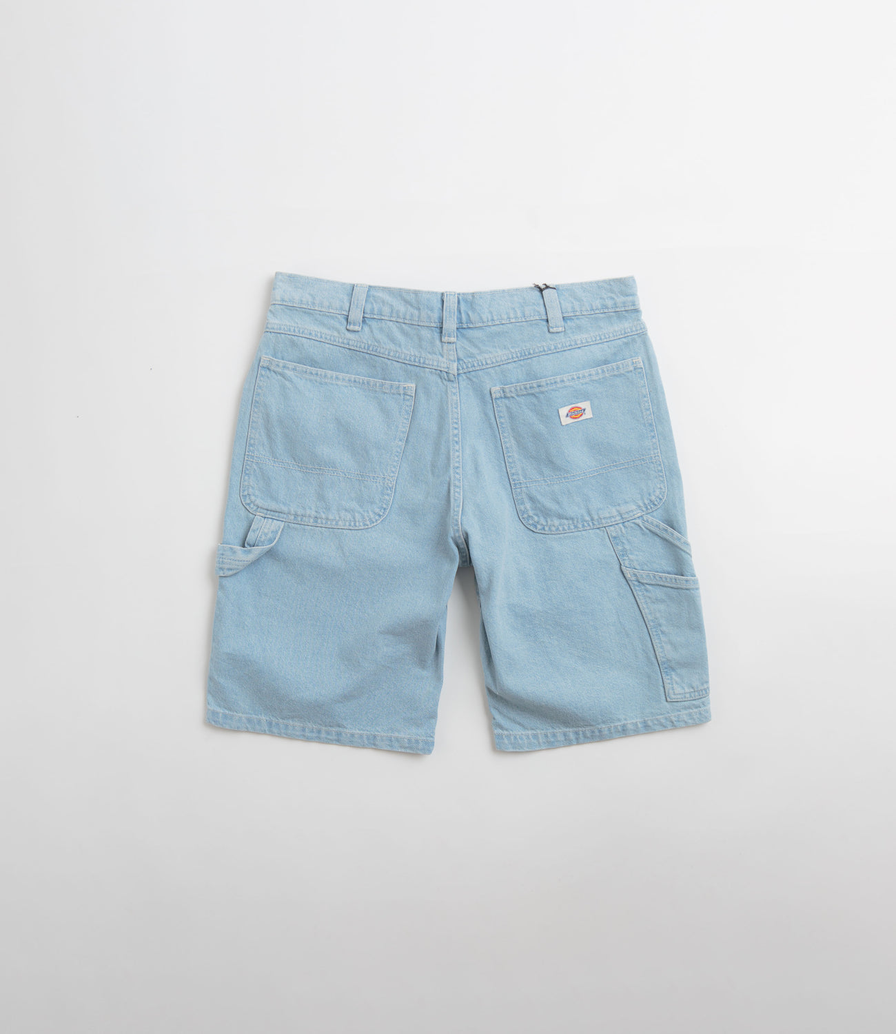 Dickies Garyville Denim Shorts Vintage Aged Blue Flatspot