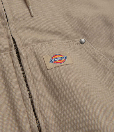 Dickies Hilham Hooded Canvas Jacket - Desert Sand