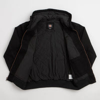 Dickies Hilham Hooded Lined Denim Jacket - Black thumbnail