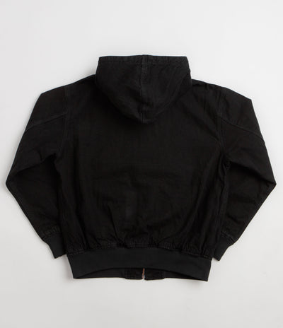 Dickies Hilham Hooded Lined Denim Jacket - Black