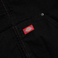 Dickies Hilham Hooded Lined Denim Jacket - Black thumbnail