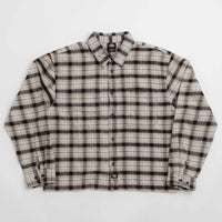 Dickies Jerome Cropped Flannel Shirt - Black thumbnail