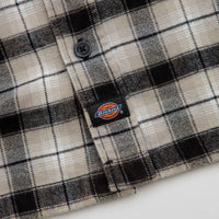 Dickies Jerome Cropped Flannel Shirt - Black thumbnail