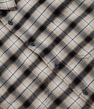 Dickies Jerome Cropped Flannel Shirt - Black