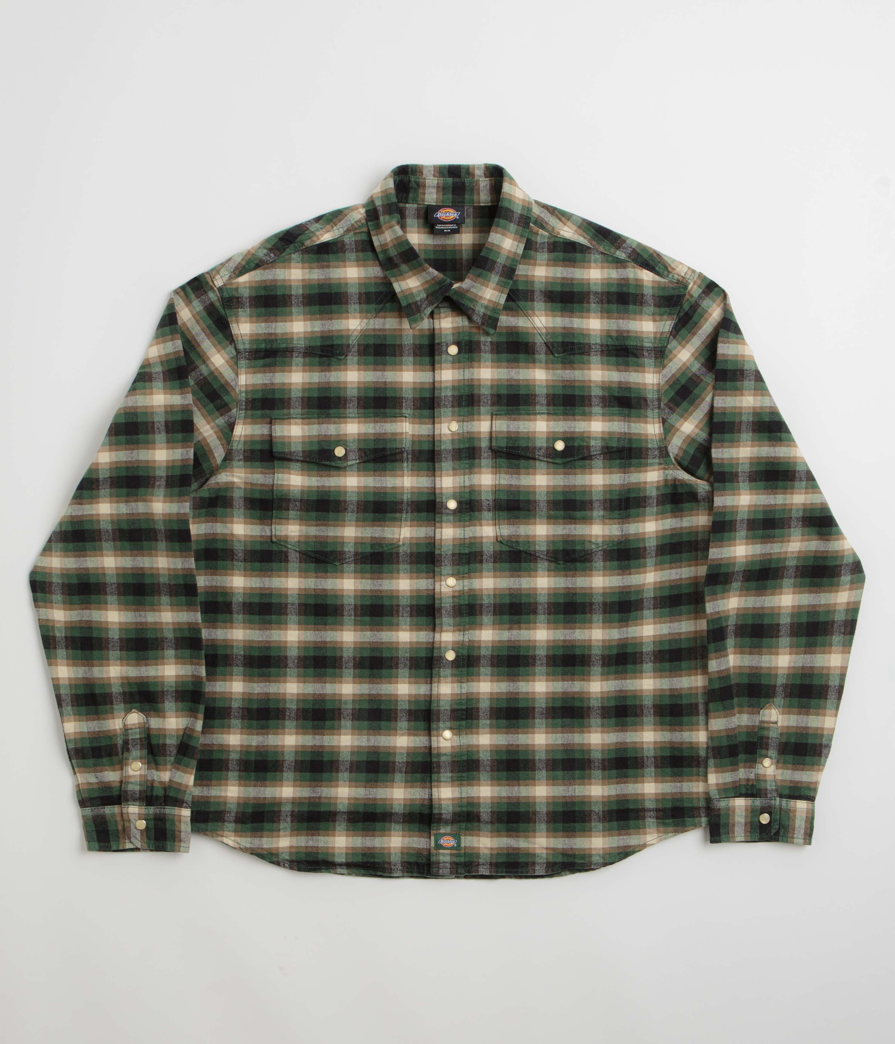 Dickies Johnsonville Shirt in Pine Needle Green