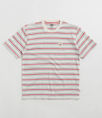 Dickies Lewistown Stripe T-Shirt in Egret