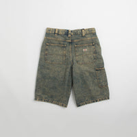 Dickies Madison Denim Shorts - Yellow Fade Indigo thumbnail