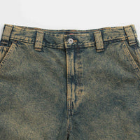 Dickies Madison Denim Shorts - Yellow Fade Indigo thumbnail