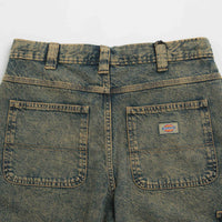 Dickies Madison Denim Shorts - Yellow Fade Indigo thumbnail