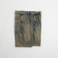 Dickies Madison Denim Shorts - Yellow Fade Indigo thumbnail