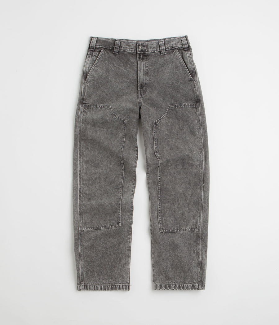 Dickies Madison Double Knee Jeans in Light Grey Wash