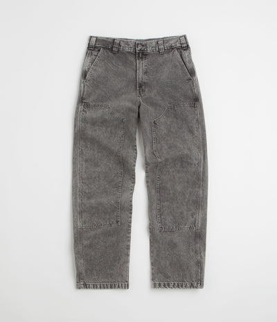 Dickies Madison Double Knee Jeans in Light Grey Wash