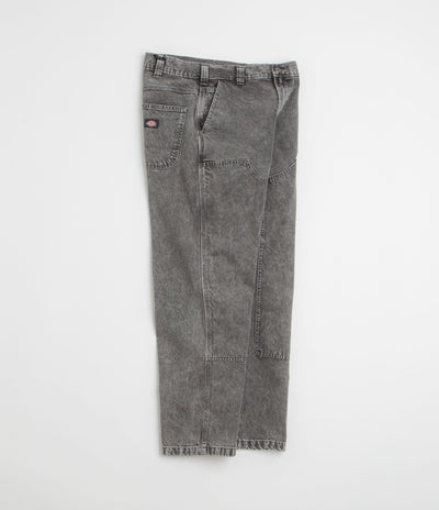 Dickies Madison Double Knee Jeans in Light Grey Wash