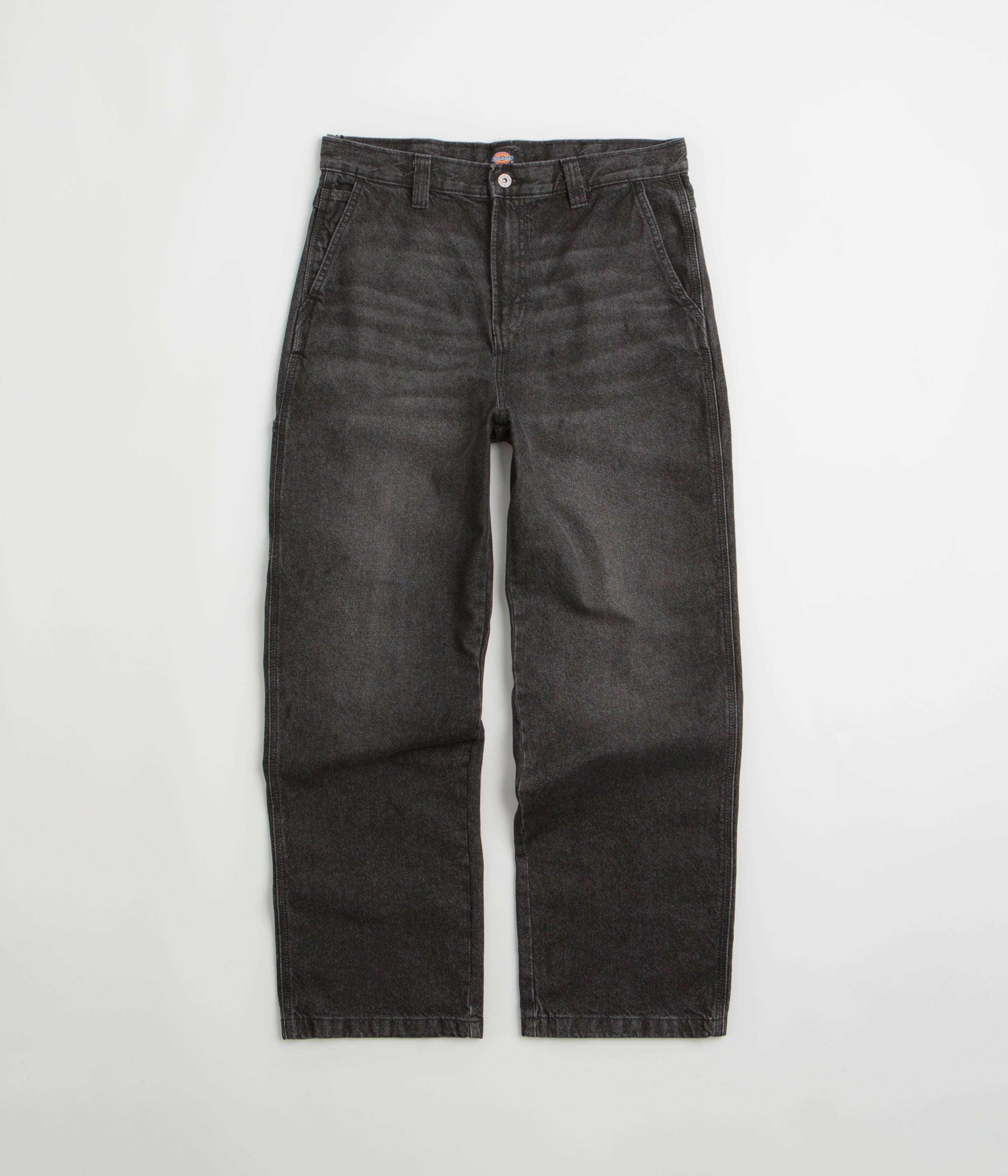 Dickies Madison Jeans in Black Wash Faded
