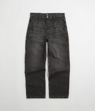 Dickies Madison Jeans - Black Wash Faded