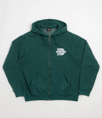 Dickies Minden Full Zip Hoodie - Dark Green