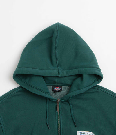 Dickies Minden Full Zip Hoodie - Dark Green