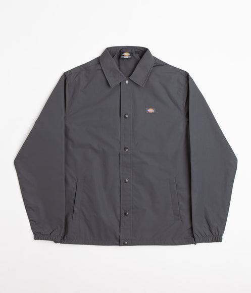 Dickies Oakport Coach Jacket - Charcoal Grey | Flatspot