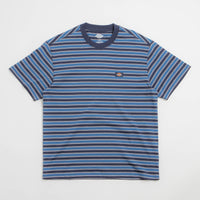 Dickies Oakport Stripe T-Shirt - Navy Blue thumbnail