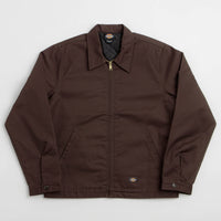 Dickies Recycled Lined Eisenhower Jacket - Chocolate Brown thumbnail