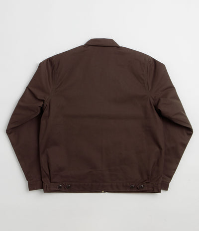 Dickies Recycled Lined Eisenhower Jacket - Chocolate Brown