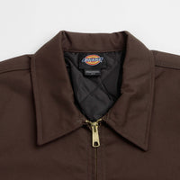 Dickies Recycled Lined Eisenhower Jacket - Chocolate Brown thumbnail