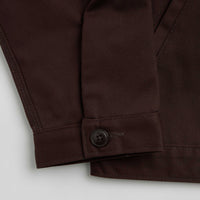 Dickies Recycled Lined Eisenhower Jacket - Chocolate Brown thumbnail