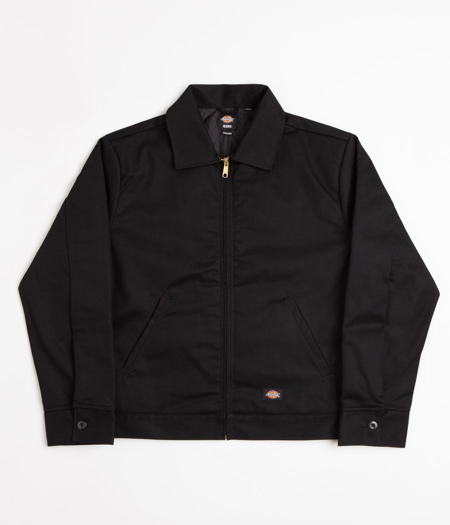 Dickies Recycled Lined Eisenhower Jacket in Black
