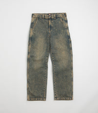 Dickies Stevensville Carpenter Jeans in Yellow Fade Indigo