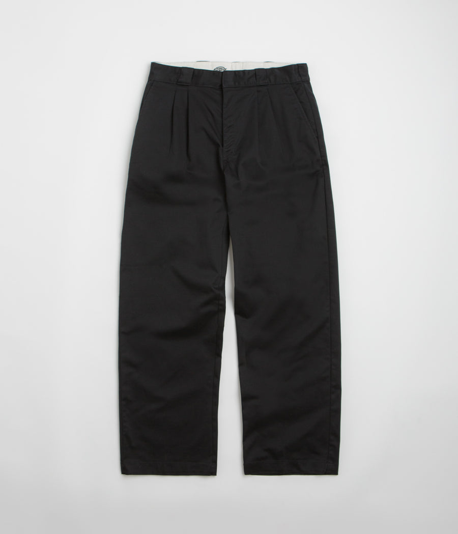 Dickies Unionville Pleated Work Pants in Black