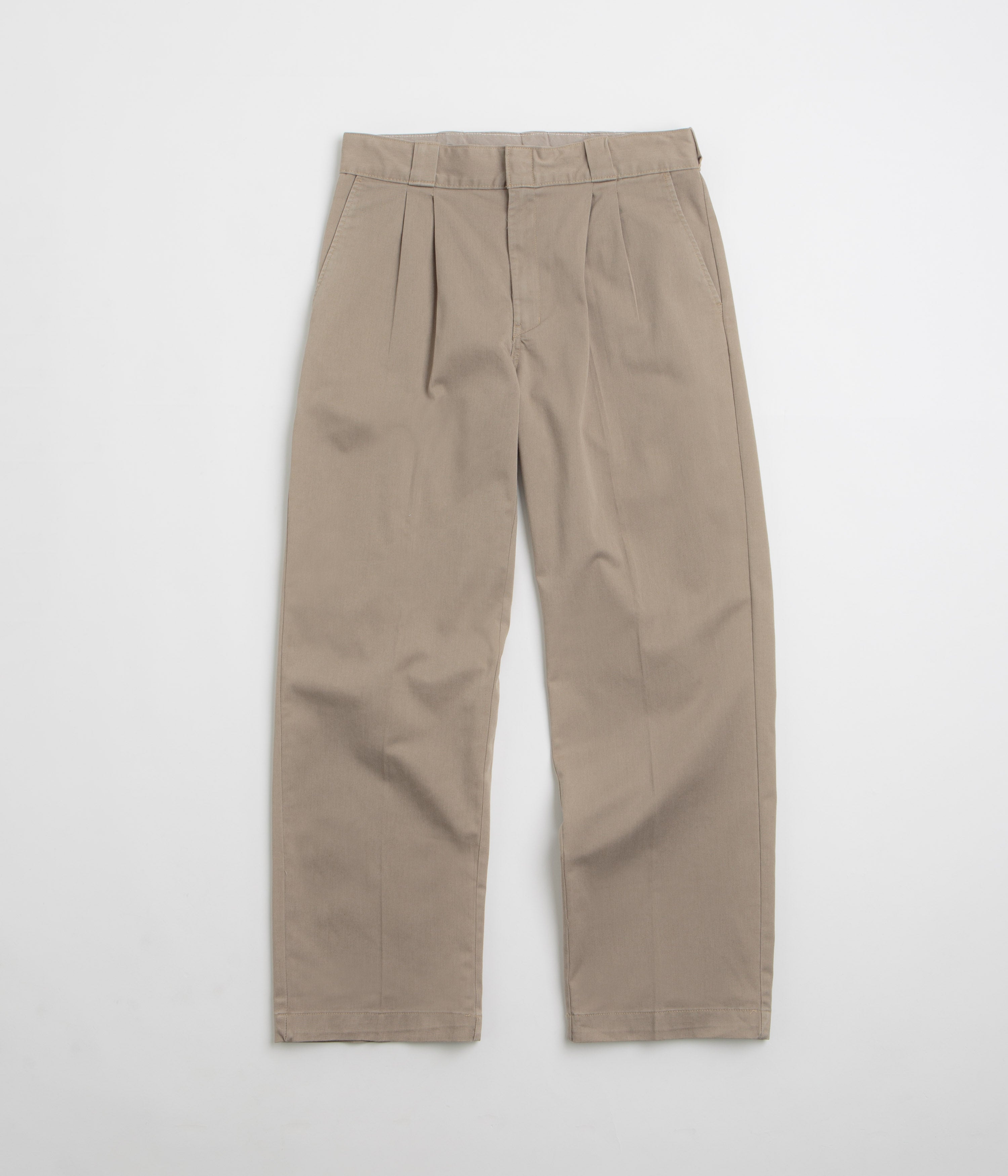 Dickies Unionville Pleated Work Pants in Desert Sand