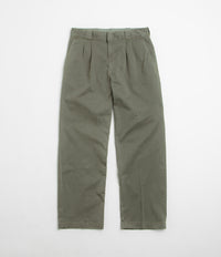Dickies Unionville Pleated Work Pants in Military Green