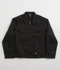 Dickies Unlined Eisenhower Jacket in Black and Black