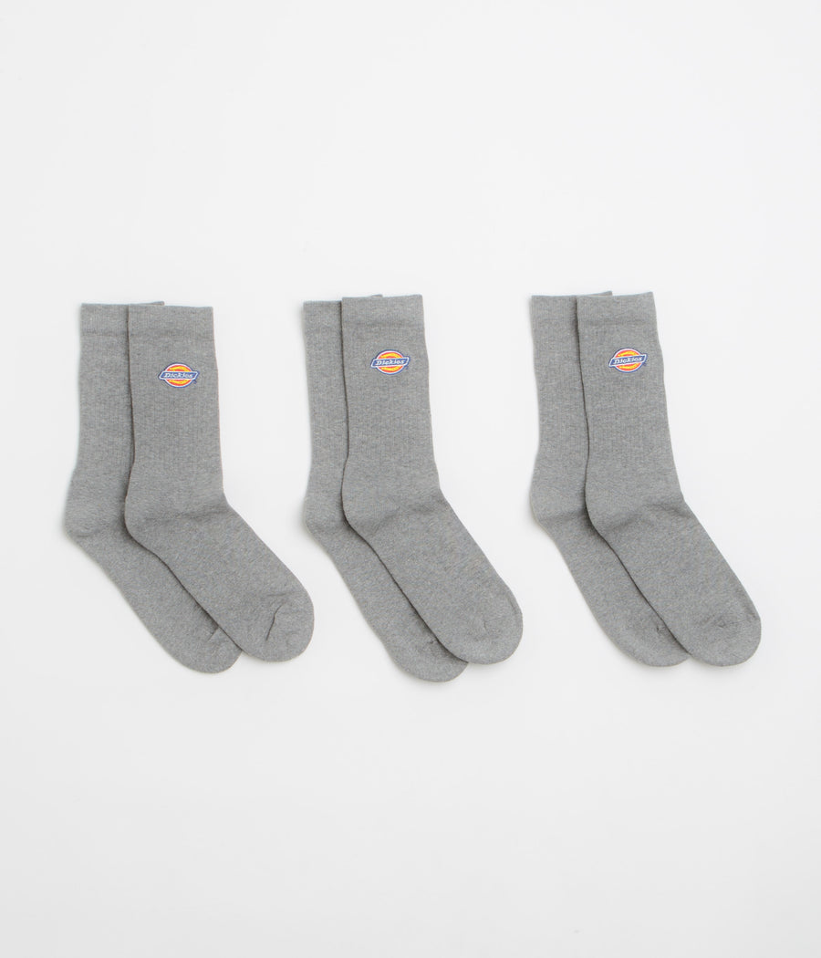 Dickies Valley Grove Socks in Grey Melange
