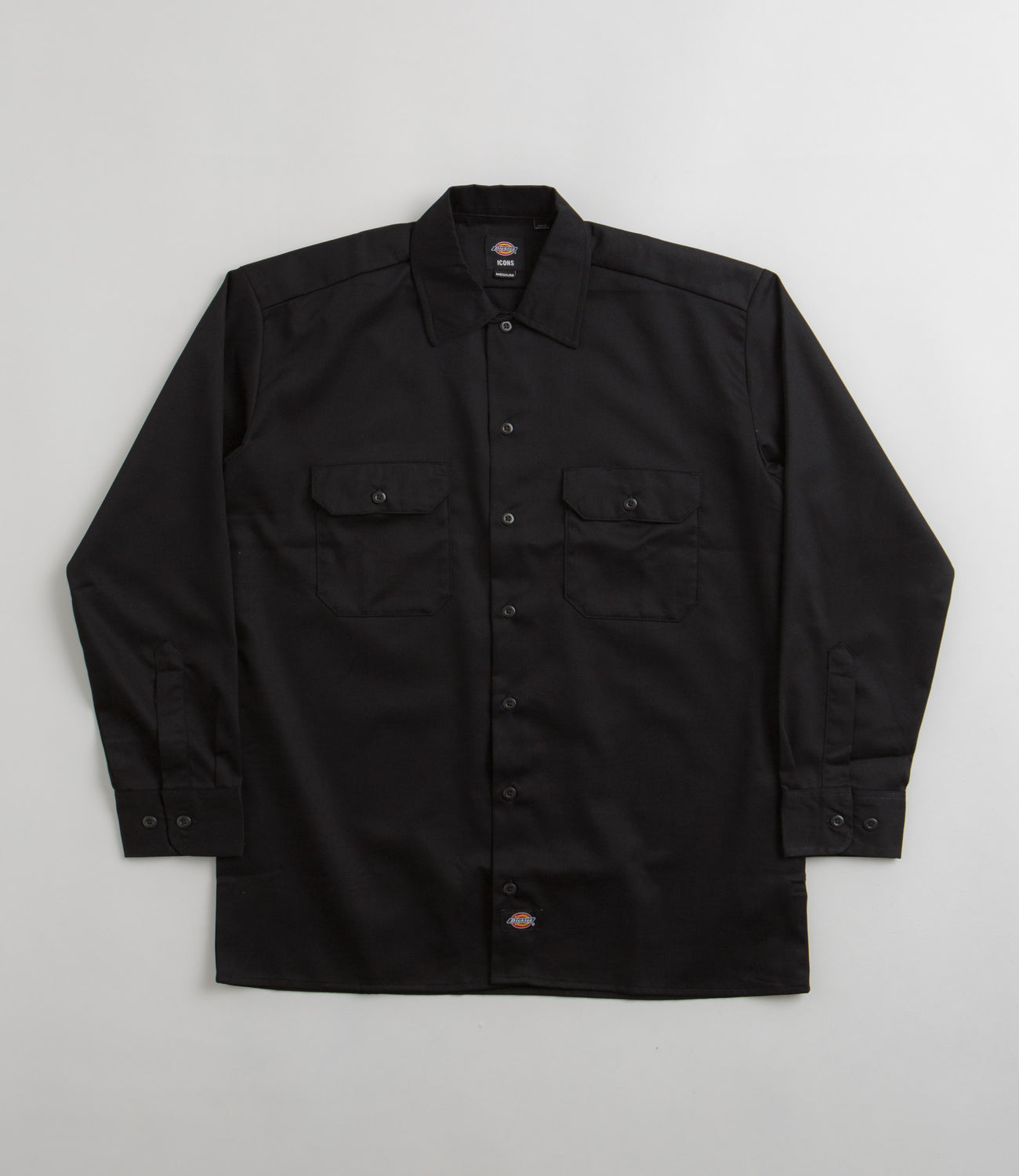 Dickies Work Shirt Black Flatspot dickies-work-shirt-black-flatspot