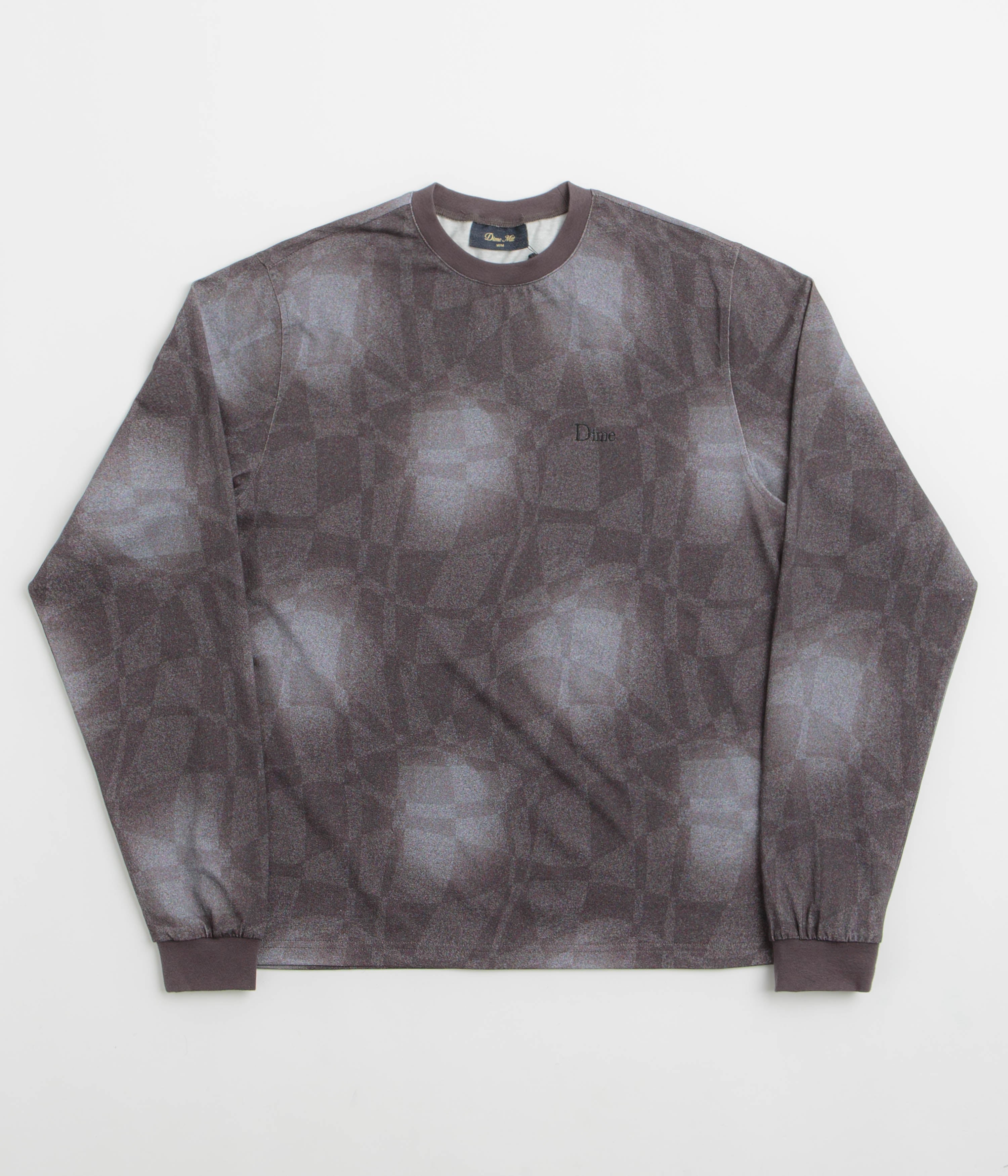 【DIME】 Abstract LS Shirt / Static Black Dime T-shirts - Free UK Delivery over £95 | Flatspot