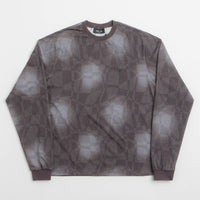 Dime Abstract Long Sleeve T-Shirt in Static Black thumbnail