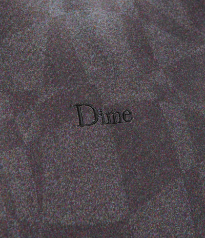 Dime Abstract Long Sleeve T-Shirt in Static Black