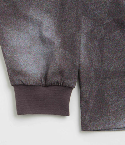 Dime Abstract Long Sleeve T-Shirt in Static Black