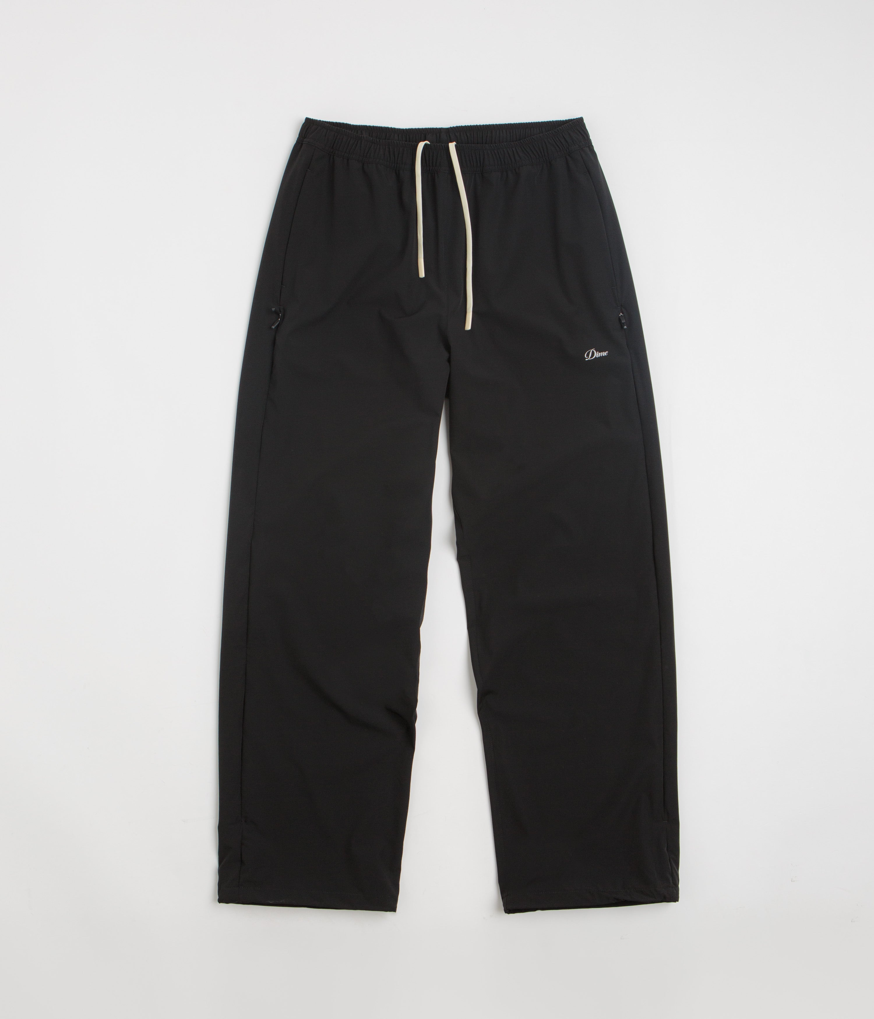 Dime Athletic Zip Pants in Black
