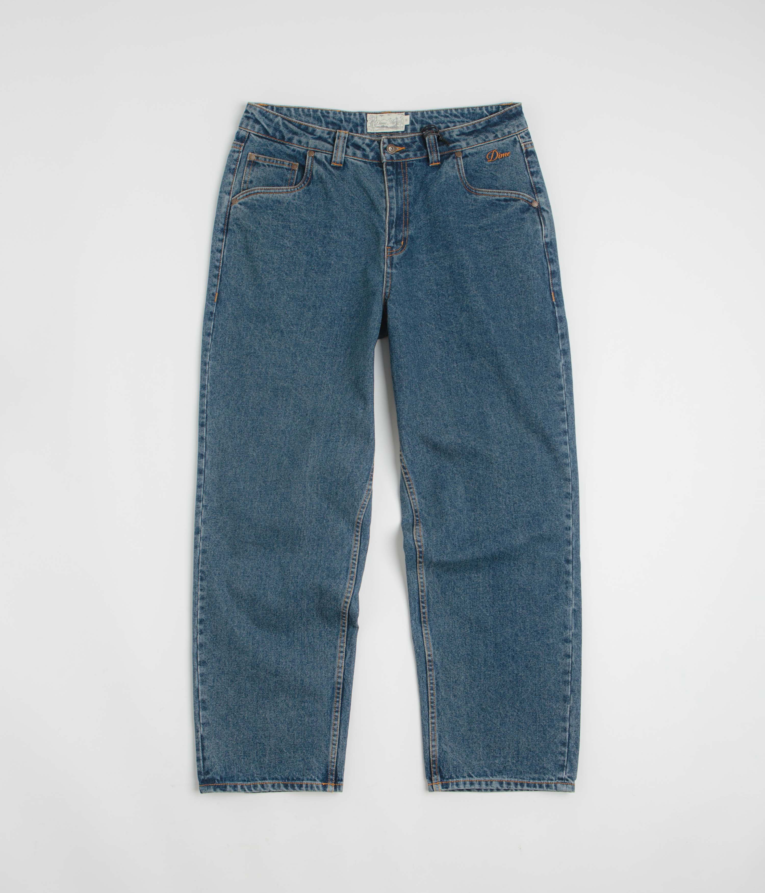Dime Baggy Denim Pants in Knowtomatic Blue
