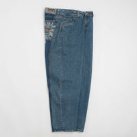 Dime Baggy Denim Pants - Knowtomatic Blue thumbnail