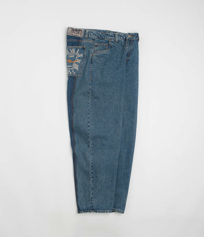 Dime Baggy Denim Pants - Knowtomatic Blue