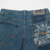 Dime Baggy Denim Pants - Knowtomatic Blue thumbnail