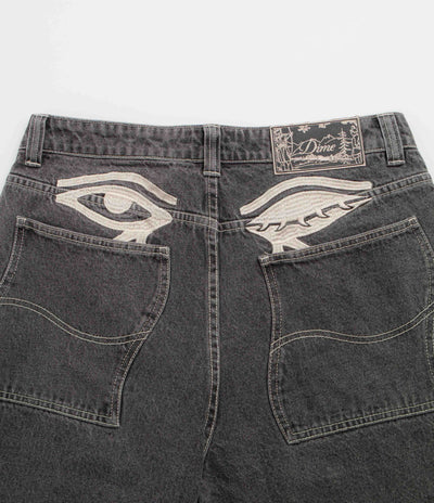 Dime Baggy Wink Denim Pants - Faded Black